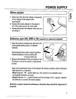 Предварительный просмотр 7 страницы Philips AZ7462 Instructions For Use Manual