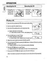 Предварительный просмотр 10 страницы Philips AZ7462 Instructions For Use Manual