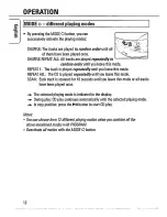 Preview for 12 page of Philips AZ7462 Instructions For Use Manual