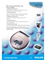 Philips AZ7582 Brochure preview