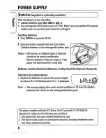 Предварительный просмотр 8 страницы Philips AZ7781 Owner'S Manual