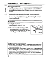 Предварительный просмотр 10 страницы Philips AZ7781 Owner'S Manual