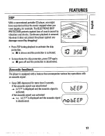 Предварительный просмотр 17 страницы Philips AZ7781 Owner'S Manual