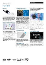 Preview for 2 page of Philips AZ787 Specifications