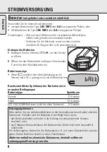 Preview for 8 page of Philips AZ7900 User Manual