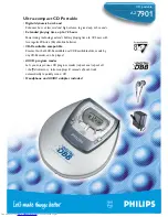 Philips AZ7901 Brochure предпросмотр