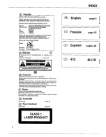 Предварительный просмотр 2 страницы Philips AZ8040 User Manual