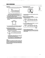 Предварительный просмотр 9 страницы Philips AZ8040 User Manual