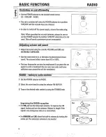 Preview for 6 page of Philips AZ8075 Instructions For Use Manual