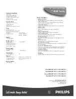 Preview for 2 page of Philips AZ8084 Specifications