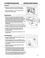 Preview for 5 page of Philips AZ8262 (German) Bedienungsanleitung