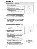 Preview for 8 page of Philips AZ8262 (German) Bedienungsanleitung