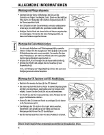 Preview for 12 page of Philips AZ8262 (German) Bedienungsanleitung