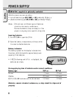 Предварительный просмотр 8 страницы Philips AZ9015 User Manual