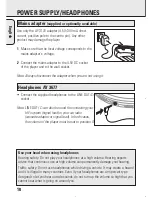 Предварительный просмотр 10 страницы Philips AZ9015 User Manual