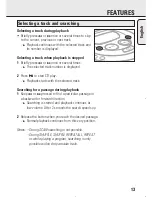 Предварительный просмотр 13 страницы Philips AZ9015 User Manual