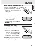 Предварительный просмотр 15 страницы Philips AZ9015 User Manual