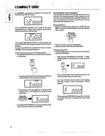 Предварительный просмотр 8 страницы Philips AZ9040 User Manual