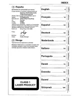 Preview for 2 page of Philips AZ9055 (Italian) User Manual