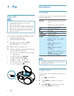 Предварительный просмотр 10 страницы Philips AZB500B User Manual