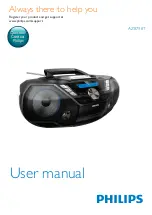 Предварительный просмотр 1 страницы Philips AZB798T User Manual