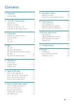 Предварительный просмотр 3 страницы Philips AZB798T User Manual