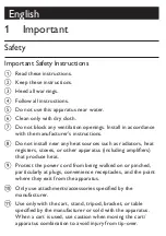 Preview for 2 page of Philips AZD208 User Manual