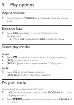 Preview for 16 page of Philips AZD208 User Manual