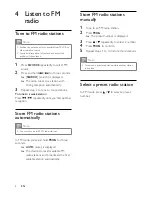 Preview for 10 page of Philips AZM310 User Manual