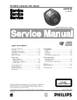 Philips AZT9240 Service Manual preview