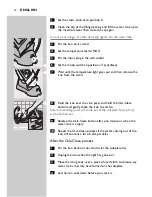 Preview for 14 page of Philips Azure Cordless HI570 Instructions For Use Manual