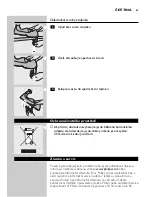 Preview for 63 page of Philips Azure Cordless HI570 Instructions For Use Manual