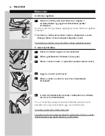 Preview for 66 page of Philips Azure Cordless HI570 Instructions For Use Manual