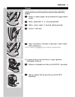 Preview for 73 page of Philips Azure Cordless HI570 Instructions For Use Manual