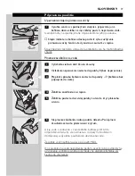 Preview for 77 page of Philips Azure Cordless HI570 Instructions For Use Manual