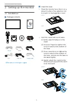 Preview for 7 page of Philips B Line 242B1/00 User Manual