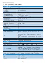 Preview for 22 page of Philips B Line 242B1/00 User Manual