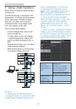 Предварительный просмотр 25 страницы Philips B Line 272B7 User Manual