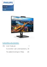 Philips B Line 275B1/44 User Manual предпросмотр