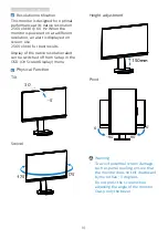 Предварительный просмотр 12 страницы Philips B Line 276B9H User Manual