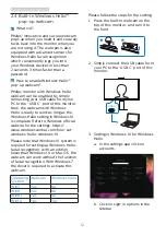 Предварительный просмотр 14 страницы Philips B Line 276B9H User Manual