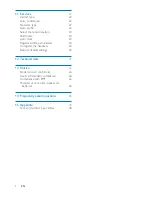 Preview for 4 page of Philips B130 Extended User Documentation