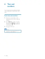 Preview for 16 page of Philips B130 Extended User Documentation