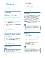 Preview for 24 page of Philips B130 Extended User Documentation