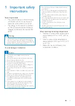 Preview for 5 page of Philips B140 Extended User Documentation