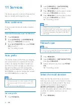 Preview for 24 page of Philips B140 Extended User Documentation