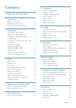 Preview for 3 page of Philips B150 Extended User Documentation