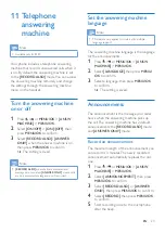 Preview for 25 page of Philips B150 Extended User Documentation