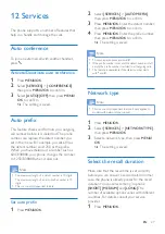 Preview for 29 page of Philips B150 Extended User Documentation