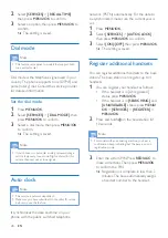 Preview for 30 page of Philips B150 Extended User Documentation